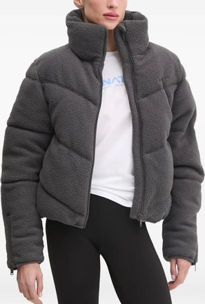 P.E Nation zip funnel-neck jacket - women - Fabric - L - Grey