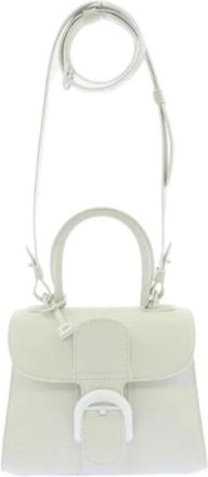 Delvaux Pre-owned Brillant Box Calf Bag - Dames - Vintage Handtas - Wit - ONE Size - Leer - Vintage