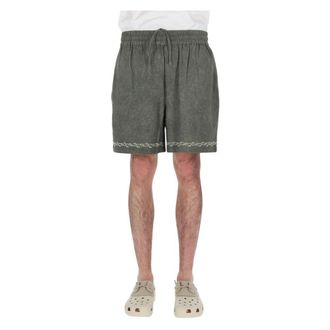 Isabel Marant Zilan Bermuda - male - Isabel Marant - Casual Shorts - Green - S - Shorts
