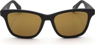 adidas Unisex Black Rectangular Sunglasses OR0069