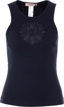 Twinset Black Tank Top