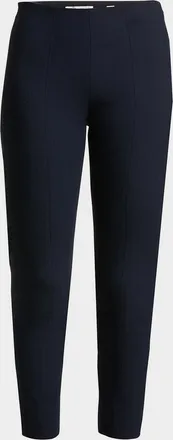 Vince Bobbi Mid-Rise Stitch Front Seam Leggings