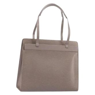 Louis Vuitton Pre-owned Tote Bags, female, Purple, Size: ONE SIZE Pre-owned Vintage Epi Tote