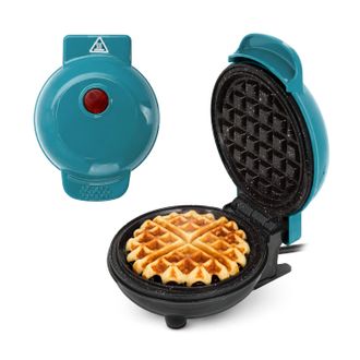 KASANOVA Mini piastra waffle 12 cm ottanio