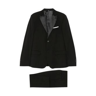 Daniele Alessandrini Heren, Pakken, Zwart, Maat: XL