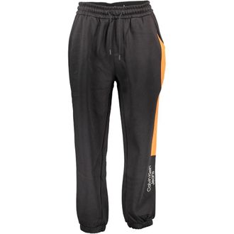 Calvin Klein Heren, Broeken, Zwart, Maat: XL Katoen