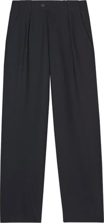 Closed Pantaloni Mawson con tasche plissettate - Nero