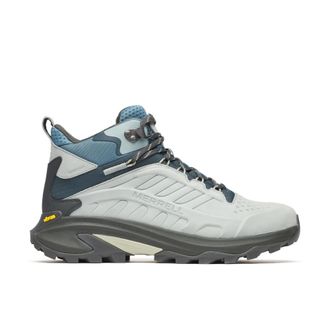 Merrell Moab Speed 2 Leather Mid Waterproof in Grey