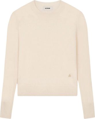 &Aacute;eron Truien & Vesten, Dames, Beige, L, Wol, Bliss Sweater