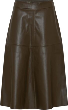 Bruuns Bazaar Falda Vegani Imma - Skirts - Mujer - Marr&oacute;n - 2XL