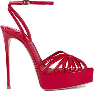 Le Silla Sandali con cinturini Embrace - Rosso