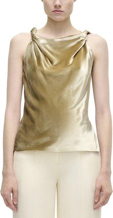 Adam Lippes Selima Silk-Blend Top