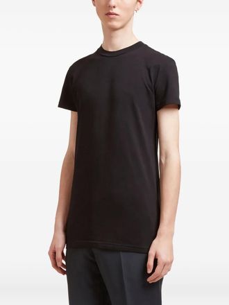 Aiezen crew-neck T-shirt - men - Cotton - M - Black