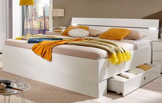 Wimex Stauraumbett »Cheep« mit LED-Beleuchtung und Schubkästen