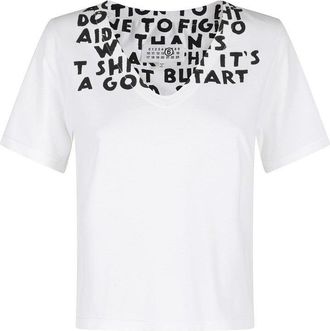 Maison Margiela Aids T-Shirt - White