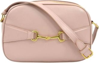 Celine Pre-owned Vintage Cross Body Bag - Dames - Vintage Schoudertas - Roze - ONE Size - Leer - Vintage
