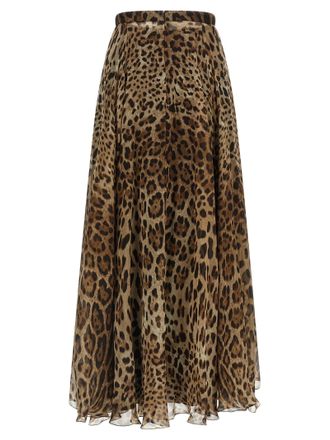 Dolce & Gabbana Leo Skirt - Leopard