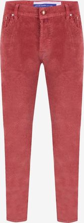 Jacob Cohen Jeans mit geradem Bein aus Cordsamt Bard