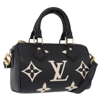 Louis Vuitton Pre-owned Boston Bag - Dames - Pre-owned - Zwart - Maat: ONE Size Leer