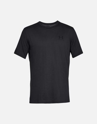 Under Armour Mens Under Armour Mens Sportstyle Short-Sleeved T-Shirt - Black - Size: 42