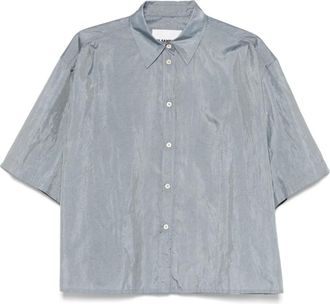 Jil Sander Camicia a maniche corte - Blu