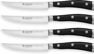 Wüsthof Classic Ikon Four Piece Steak Knife Set