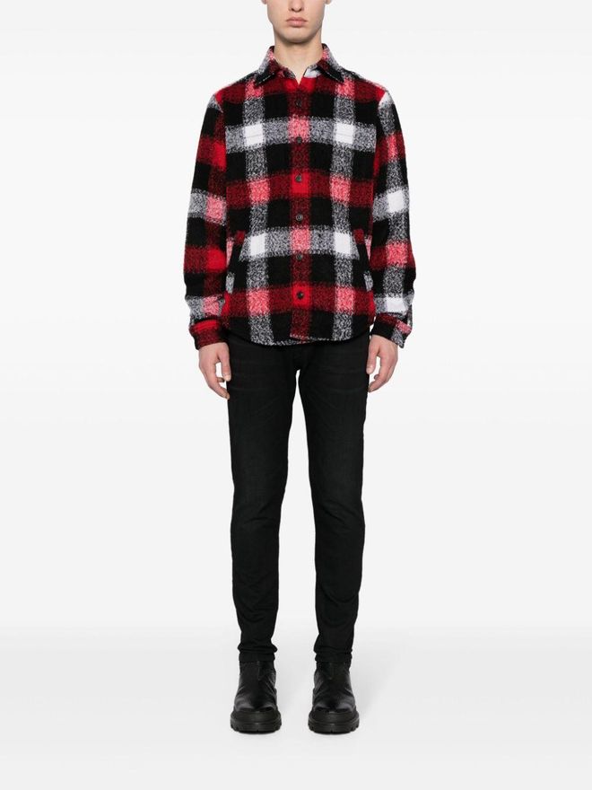 Chemise Pendleton Homme Taille L à Carreaux Blanc Et Multicolore - Manches Longues Coton
