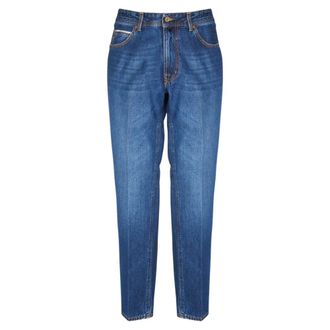 BRIGLIA 1949 Varenne Rechte jeans - Heren - Jeans - Blauw - Maat: 2XL Katoen