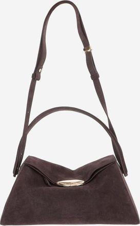 Benedetta Bruzziches Large Elif Suede Bag