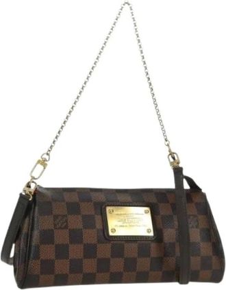 Louis Vuitton Pre-owned Mini Bags, female, Brown, Size: ONE SIZE Pre-owned Eva Shoulder Bag