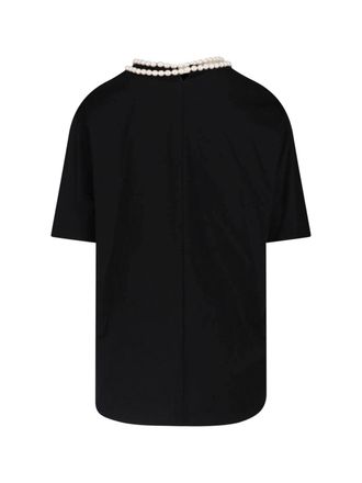 Junya Watanabe Womens T-Shirts And Polos Black Cotton