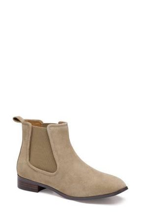 Johnston & Murphy Tinsley Chelsea Boot in Taupe Suede at Nordstrom Rack, Size 6.5