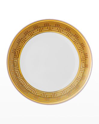 Versace Medusa Amplified Pink Coin Dinner Plate