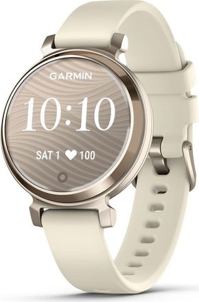 Garmin Lily 2, Womens Smartwatch in Cream Gold, Coconut Silicone at Nordstrom