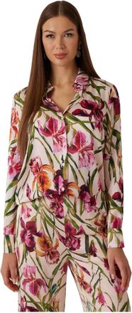 Marciano Overhemden, Dames, Roze, L, Camicia Melissa Printed
