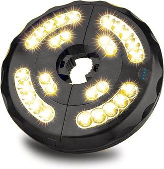 OEM Iluminaci&oacute;n Led Para Sombrillas: 28 Led Con 3 Niveles De Brillo Para Exteriores Y Acampada