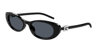 Gucci Grey Cat Eye Ladies Sunglasses GG1680S 002 52