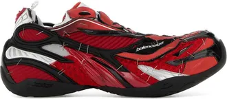 Balenciaga Two Tone Fabric Soleless Sneakers