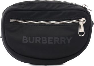 Burberry Pre-owned Womens Nylon Belt Bag - Black Textile - One Size