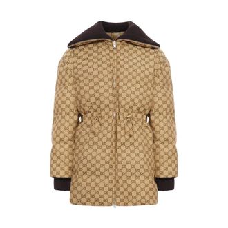 Gucci Dames, Jassen, Bruin, Maat: XS Katoen