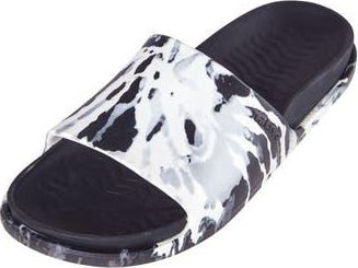 Native Spencer LX Print Slide Sandal in Shell White/Grey Tie Dye at Nordstrom Rack, Size 6