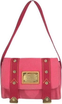 Louis Vuitton Pre-owned Shoulder Bags, female, Pink, Size: ONE SIZE Pre-owned Vintage Shoulder Bag