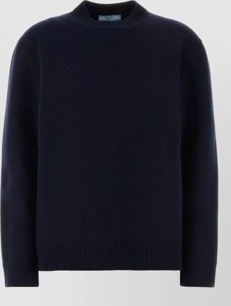 Prada virgin wool crewneck jumper