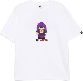 Aape By A Bathing Ape T-shirt in cotone - Bianco
