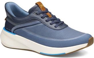 Johnston & Murphy Surge Knit U-Throat Sneaker in Navy Knit at Nordstrom, Size 11.5