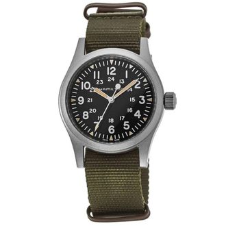 Hamilton Khaki Field Mechanical Manual Winding Black Dial Green Dial Mens Watch H69439931