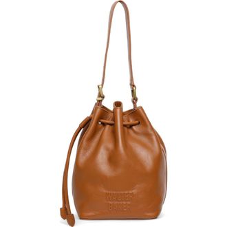 Walter Baker Rue Leather Bucket Bag in Camel at Nordstrom Rack