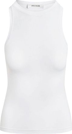 Aya Muse Canotta in cotone - Bianco