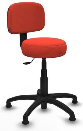 Piqueras y Crespo Piqueras Y Crespo - Silla Llanos Giratorio Bali Naranja Oscuro Base Poliamida 600 Topes