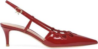 Gianvito Rossi Eloise Slingback in Red Nappa at Nordstrom, Size 40.5